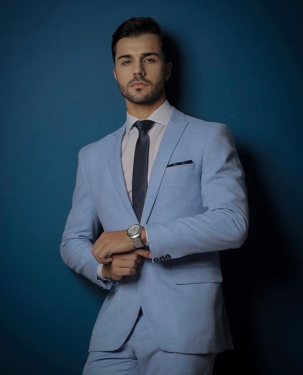 Traje Azul Serenity — Social Express